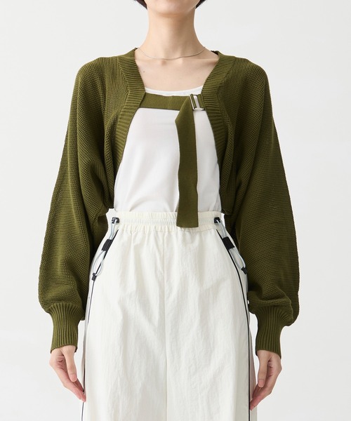 little suzie メッシュ ニットボレロ 新品未使用 レディース