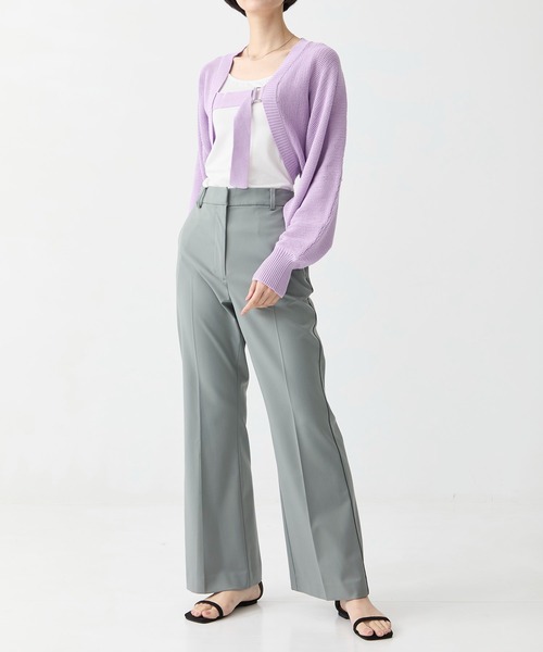 little suzie メッシュ ニットボレロ 新品未使用 レディース