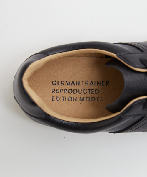 MEN'S MELROSE(メンズメルローズ)の「42500 GERMAN TRAINER / ジャーマントレーナー | レザースニーカー(スニーカー・メンズ・ホワイト/ブラック・40/42/41)」の17枚目の写真