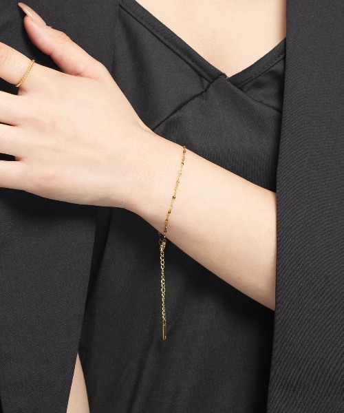 18Kゴールド ツイストチェーン ブレスレット セール】ツイスト チェーン ブレスレット（ブレスレット