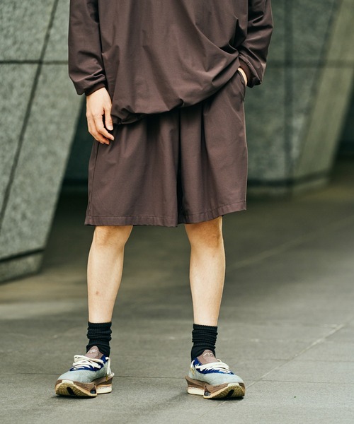 SUNNY  SPORTS（サニースポーツ）の「SUNNY SPORTS / サニースポーツ DRAWSTRING EASY SHORTS Primeflex イージーショーツ ドローストリング プライムフレックス（その他パンツ・メンズ・ブラック/オリーブ/ブラウン・LARGE/MEDIUM）」の12枚目の写真