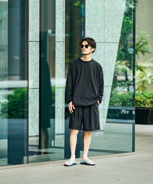 SUNNY  SPORTS（サニースポーツ）の「SUNNY SPORTS / サニースポーツ DRAWSTRING EASY SHORTS Primeflex イージーショーツ ドローストリング プライムフレックス（その他パンツ・メンズ・ブラック/オリーブ/ブラウン・LARGE/MEDIUM）」の20枚目の写真