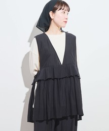 figlondon フィグロンドン　lottaコート　黒 _light cloud coat（ステンカラーコート）｜fig London（フィグ