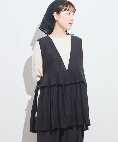 新fig London CottonCupra lawn 2way blouse CottonCupra lawn 2way blouse（シャツ/ブラウス）｜fig London fig