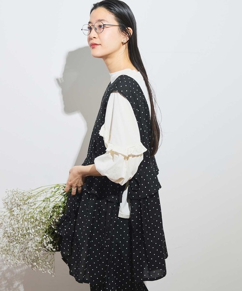 CottonCupra lawn 2way blouse | ヤマダウェブコム