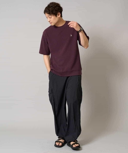 a.v.v(アーヴェヴェ)の「【軽量】ワイドシルエットイージーカーゴパンツ(その他パンツ・メンズ・ブラック/ネイビー・46/48)」の9枚目の写真