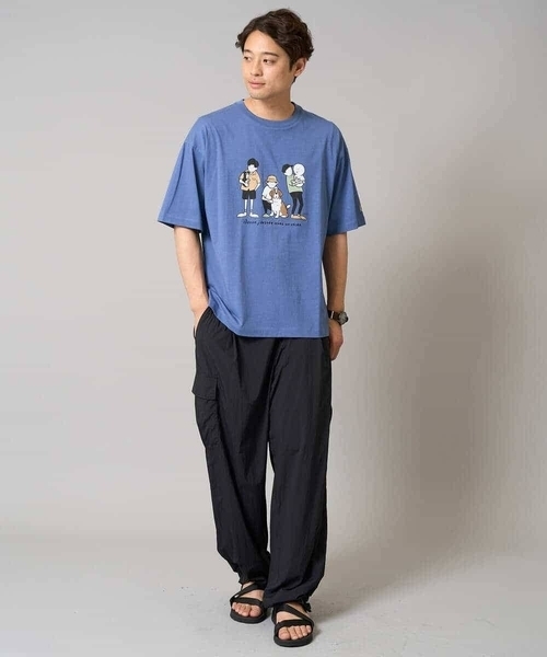 a.v.v(アーヴェヴェ)の「【軽量】ワイドシルエットイージーカーゴパンツ(その他パンツ・メンズ・ブラック/ネイビー・46/48)」の13枚目の写真