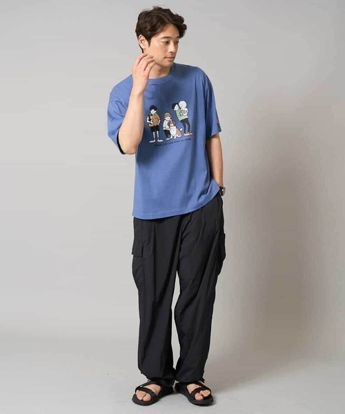 a.v.v(アーヴェヴェ)の「【軽量】ワイドシルエットイージーカーゴパンツ(その他パンツ・メンズ・ブラック/ネイビー・46/48)」の14枚目の写真