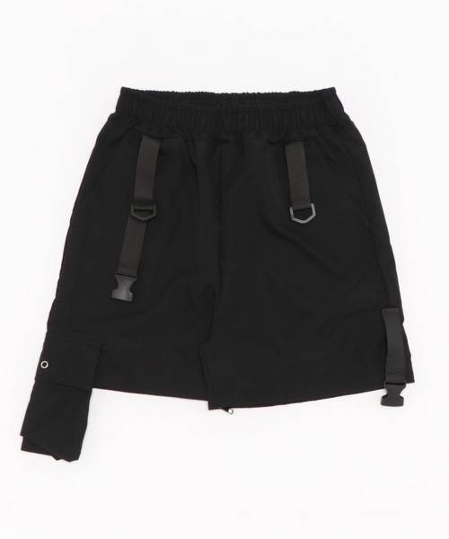 WARAIJOGO(ワライジョウゴ)の「【WARAIJOGO】絶対領域2WAYセパレートベルトカーゴパンツ(NEZ)(カーゴパンツ・メンズ・ブラック・FREE)」の7枚目の写真
