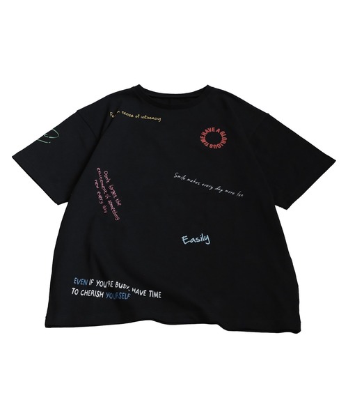 【新品】antiqua☆Tシャツ antiqua（アンティカ） トップス メンズ 半袖 綿 Tシャツ