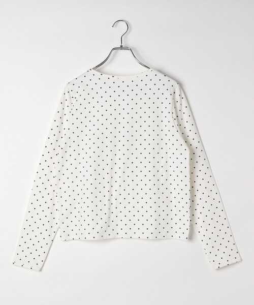 repipi armario（レピピ アルマリオ）の「【girly line】トキメキアソートロンＴ（Tシャツ/カットソー・キッズ・ホワイト系2/ブラック系1/ブラック系2/ホワイト系1・MEDIUM/LARGE/SMALL）」の5枚目の写真