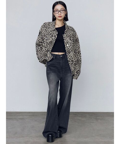 EMODA（エモダ）の「ラウンドサイドゴアブーツ（ブーツ・レディース・ブラウン/ブラック・LARGE/MEDIUM/SMALL）」の22枚目の写真