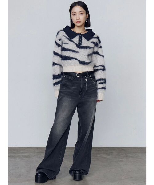 EMODA(エモダ)の「ラウンドサイドゴアブーツ(ブーツ・レディース・ブラウン/ブラック・LARGE/MEDIUM/SMALL)」の3枚目の写真