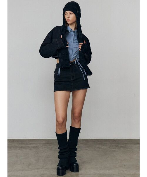 EMODA(エモダ)の「ラウンドサイドゴアブーツ(ブーツ・レディース・ブラウン/ブラック・LARGE/MEDIUM/SMALL)」の13枚目の写真