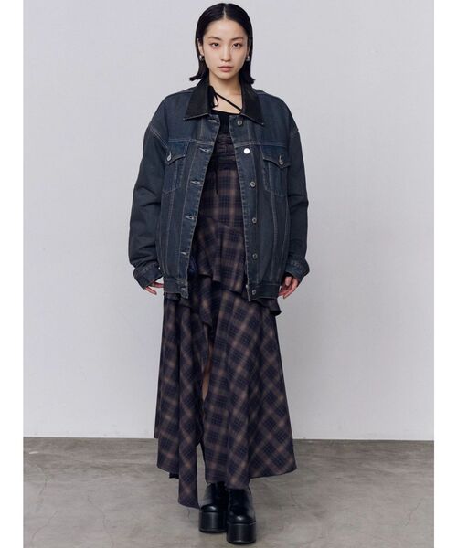 EMODA(エモダ)の「ラウンドサイドゴアブーツ(ブーツ・レディース・ブラウン/ブラック・LARGE/MEDIUM/SMALL)」の21枚目の写真