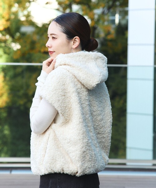 フード ボアベスト（ベスト）｜BEAMS HEART（ビームスハート）の