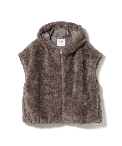 フード ボアベスト（ベスト）｜BEAMS HEART（ビームスハート）の