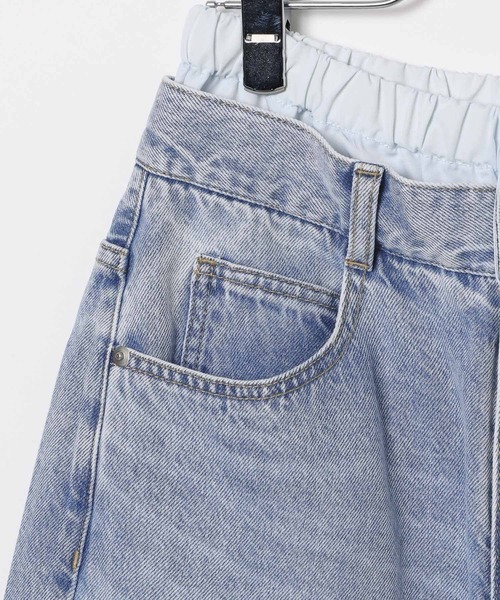 LEPSIM（レプシィム）の「Wウエストデニムパンツ　495915（デニムパンツ・レディース・インディゴブルー/ブルー・FREE）」の9枚目の写真