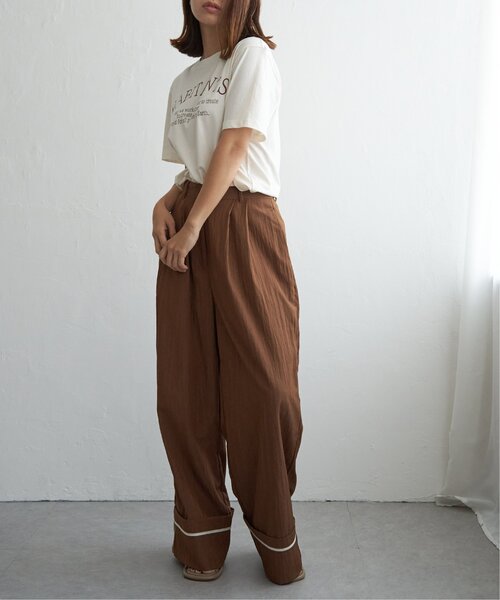 notch.(ノッチ)の「スーピマ HABITANTS Tシャツ(Tシャツ/カットソー・レディース・ブラック/ホワイト/ライトグレー・M)」の9枚目の写真