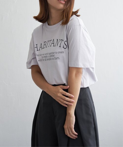 notch.(ノッチ)の「スーピマ HABITANTS Tシャツ(Tシャツ/カットソー・レディース・ブラック/ホワイト/ライトグレー・M)」の20枚目の写真