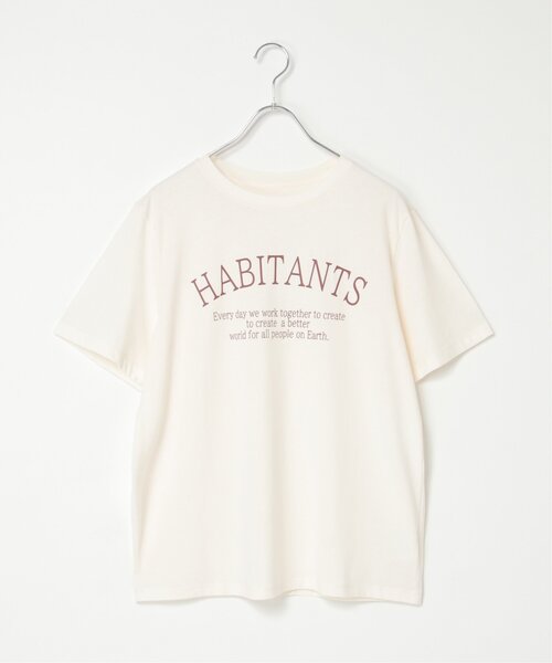 notch.(ノッチ)の「スーピマ HABITANTS Tシャツ(Tシャツ/カットソー・レディース・ブラック/ホワイト/ライトグレー・M)」の21枚目の写真