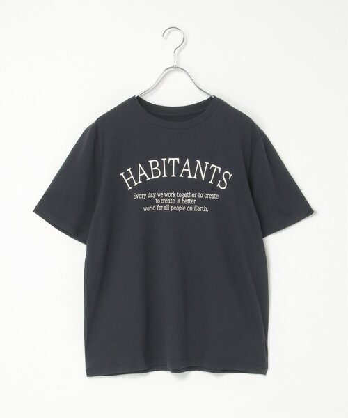 notch.(ノッチ)の「スーピマ HABITANTS Tシャツ(Tシャツ/カットソー・レディース・ブラック/ホワイト/ライトグレー・M)」の22枚目の写真