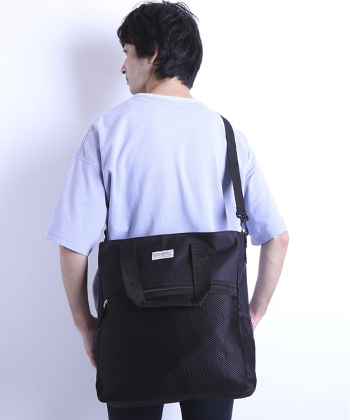 BACKYARD FAMILY(バックヤードファミリー)の「BODYWOLF ボディウルフ BW5 トートバッグ(トートバッグ・メンズ・グレー系カモフラージュ/杢グレー/ベージュ/ブラック/ブルー系その他・FREE)」の6枚目の写真