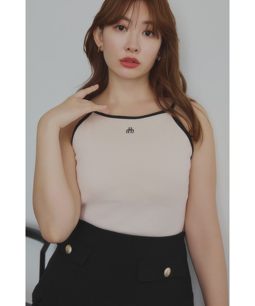 明日まで！Herlipto Trois Logo Cropped Shirt Her lip to - Trois Logo Cropped Shirtの通販 by ☆彡