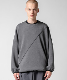 yoshiokubo | yoshiokubo ヨシオクボ / POWDER SNOW BIG TOP パウダースノービッグシルエットスウェット / YKF25801(スウェット)