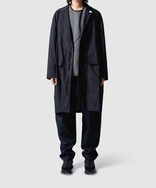 yoshiokubo（ヨシオクボ）の「yoshiokubo ヨシオクボ / POWDER SNOW BIG TOP パウダースノービッグシルエットスウェット / YKF25801（スウェット・メンズ・グレー/ブラック・2/3）」の9枚目の写真