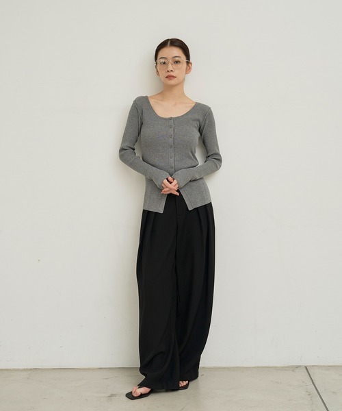 model：H162　着用サイズ：F