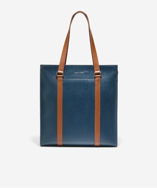 【専用】　　コールハーントライボロトートバッグ 通勤ビジネスメンズ未使用級 A4 コール ハーン COLE HAAN トライボロ トート mens （ネイビー