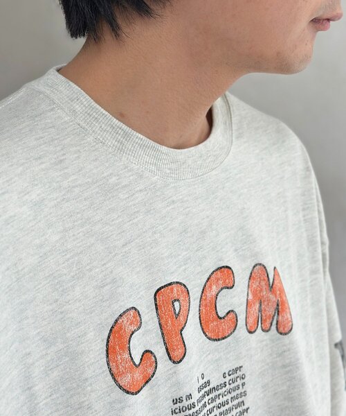 CPCM(シーピーシーエム)の「【ANYMAL】ロゴモチーフロンT(Tシャツ/カットソー・レディース・ホワイト/ブラック・MEDIUM/LARGE)」の5枚目の写真
