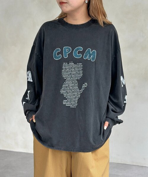 CPCM(シーピーシーエム)の「【ANYMAL】ロゴモチーフロンT(Tシャツ/カットソー・レディース・ホワイト/ブラック・MEDIUM/LARGE)」の11枚目の写真