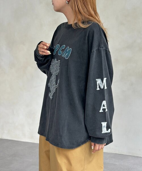 CPCM(シーピーシーエム)の「【ANYMAL】ロゴモチーフロンT(Tシャツ/カットソー・レディース・ホワイト/ブラック・MEDIUM/LARGE)」の12枚目の写真