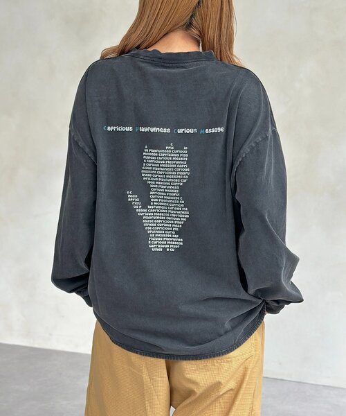 CPCM(シーピーシーエム)の「【ANYMAL】ロゴモチーフロンT(Tシャツ/カットソー・レディース・ホワイト/ブラック・MEDIUM/LARGE)」の14枚目の写真