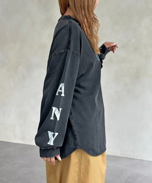 CPCM(シーピーシーエム)の「【ANYMAL】ロゴモチーフロンT(Tシャツ/カットソー・レディース・ホワイト/ブラック・MEDIUM/LARGE)」の15枚目の写真