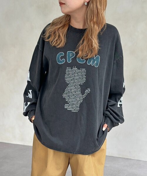 CPCM(シーピーシーエム)の「【ANYMAL】ロゴモチーフロンT(Tシャツ/カットソー・レディース・ホワイト/ブラック・MEDIUM/LARGE)」の17枚目の写真