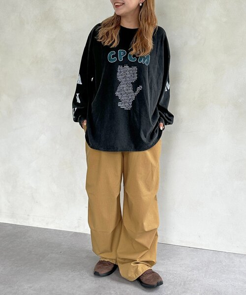 CPCM(シーピーシーエム)の「【ANYMAL】ロゴモチーフロンT(Tシャツ/カットソー・レディース・ホワイト/ブラック・MEDIUM/LARGE)」の18枚目の写真