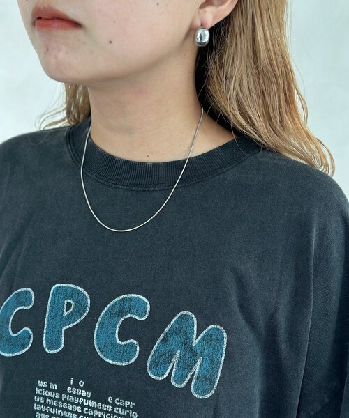 CPCM(シーピーシーエム)の「【ANYMAL】ロゴモチーフロンT(Tシャツ/カットソー・レディース・ホワイト/ブラック・MEDIUM/LARGE)」の19枚目の写真