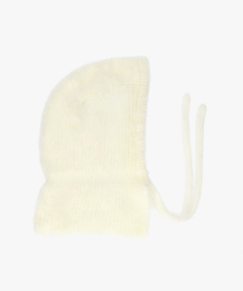 OVERRIDE（オーバーライド）の「OVERRIDE  KNIT FEATHERY BALACLAVA / オーバーライド（ハット・レディース・ブラック/ライトパープル/ホワイト・57~59cm）」の10枚目の写真