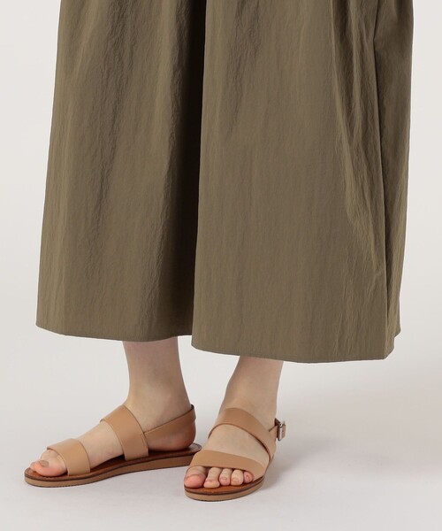 MACPHEE（マカフィー）の「マテリアルコンビ ギャザーマキシワンピース（ワンピース・レディース・カーキ/ブラック・36）」の9枚目の写真