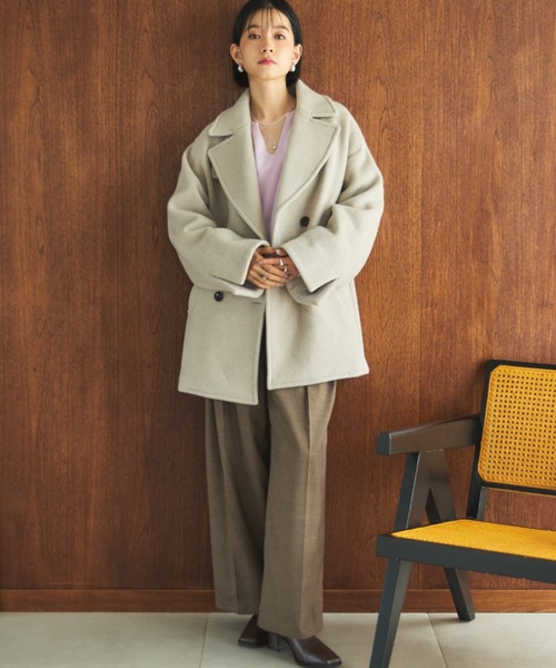 ビーバーピーコート（ピーコート）｜DOUX ARCHIVES（ドゥアルシーヴ