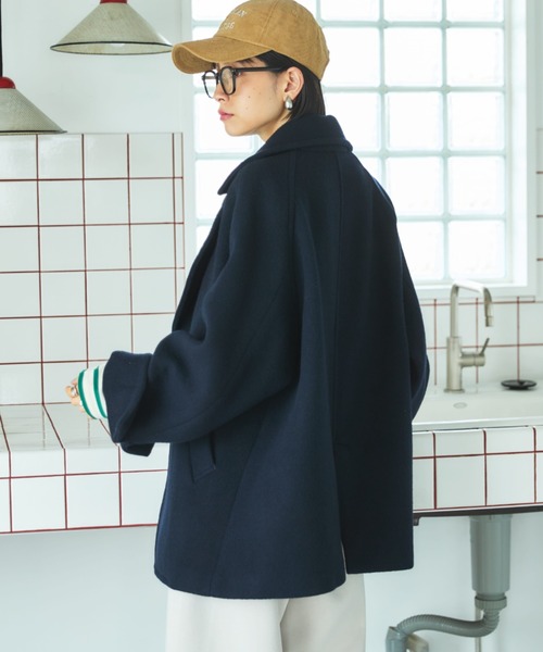 ビーバーピーコート（ピーコート）｜DOUX ARCHIVES（ドゥアルシーヴ