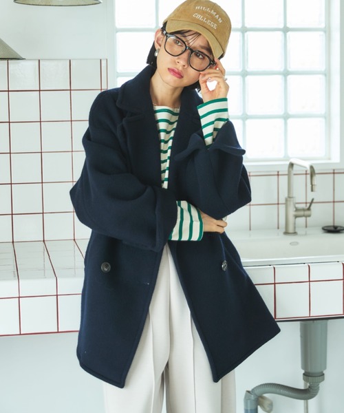 ビーバーピーコート（ピーコート）｜DOUX ARCHIVES（ドゥアルシーヴ