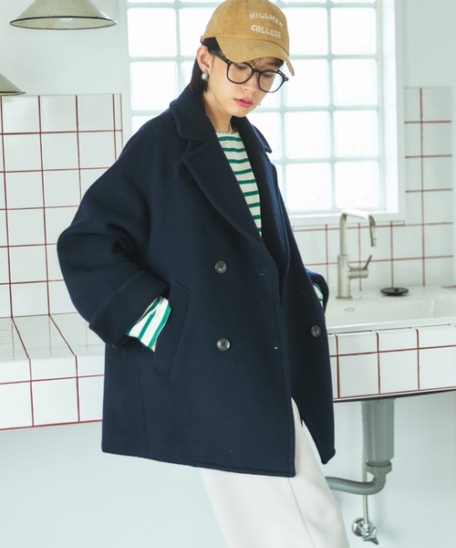 ビーバーピーコート（ピーコート）｜DOUX ARCHIVES（ドゥアルシーヴ