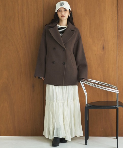 ドゥ アルシーヴ（Doux archives）/ビーバーピーコート セール】ビーバーピーコート（ピーコート）｜DOUX ARCHIVES（ドゥ