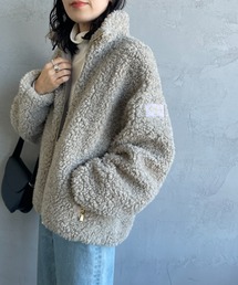 [TATRAS/タトラス] LUELA シープ調ボアブルゾン