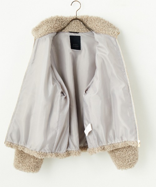 [TATRAS/タトラス] LUELA シープ調ボアブルゾン 1 新品未使用 TATRAS ブルゾン アウター 「TATRAS/タトラス」 LUELA シープ調ボア