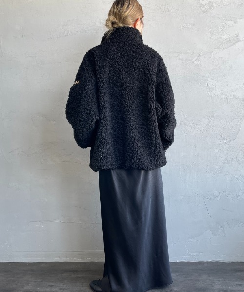 TATRAS/タトラス] LUELA シープ調ボアブルゾン【追加】（ブルゾン